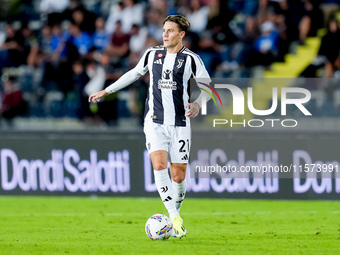 Nicolo' Fagioli of Juventus FC during the Serie A Enilive match between Empoli FC and Juventus FC at Stadio Carlo Castellani on September 14...