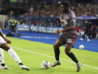 Emmanuel Ekong of Empoli FC controls the ball during the Serie A match between Empoli FC and Juventus FC in Empoli, Italy, on September 14,...