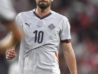 Gylfi Sigurdsson of Iceland   during the UEFA Nations League 2024/25 League B Group B4 match between Turkiye and Iceland at Gursel Aksel Sta...