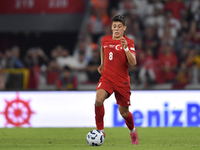 Arda Guler of Turkey    during the UEFA Nations League 2024/25 League B Group B4 match between Turkiye and Iceland at Gursel Aksel Stadium o...