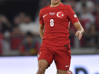 Arda Guler of Turkey    during the UEFA Nations League 2024/25 League B Group B4 match between Turkiye and Iceland at Gursel Aksel Stadium o...