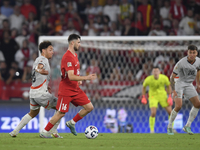 Ismail Yuksek of Turkey  during the UEFA Nations League 2024/25 League B Group B4 match between Turkiye and Iceland at Gursel Aksel Stadium...