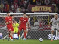 Ismail Yuksek of Turkey  during the UEFA Nations League 2024/25 League B Group B4 match between Turkiye and Iceland at Gursel Aksel Stadium...