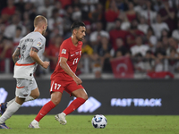 Irfan Can Kahveci of Turkey  during the UEFA Nations League 2024/25 League B Group B4 match between Turkiye and Iceland at Gursel Aksel Stad...