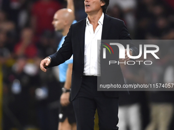 Vincenzo Montella Turkey head coach   during the UEFA Nations League 2024/25 League B Group B4 match between Turkiye and Iceland at Gursel A...