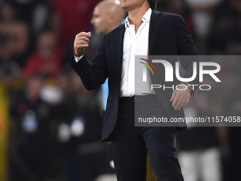 Vincenzo Montella Turkey head coach   during the UEFA Nations League 2024/25 League B Group B4 match between Turkiye and Iceland at Gursel A...