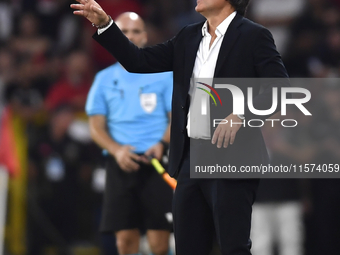 Vincenzo Montella Turkey head coach   during the UEFA Nations League 2024/25 League B Group B4 match between Turkiye and Iceland at Gursel A...