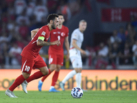 Hakan Calhanoglu of Turkey  during the UEFA Nations League 2024/25 League B Group B4 match between Turkiye and Iceland at Gursel Aksel Stadi...