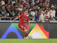 Kerem Akturkoglu of Turkey  during the UEFA Nations League 2024/25 League B Group B4 match between Turkiye and Iceland at Gursel Aksel Stadi...