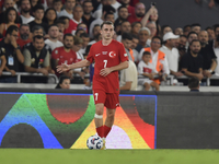 Kerem Akturkoglu of Turkey  during the UEFA Nations League 2024/25 League B Group B4 match between Turkiye and Iceland at Gursel Aksel Stadi...