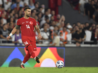 Abdulkerim Bardakci of Turkey  during the UEFA Nations League 2024/25 League B Group B4 match between Turkiye and Iceland at Gursel Aksel St...