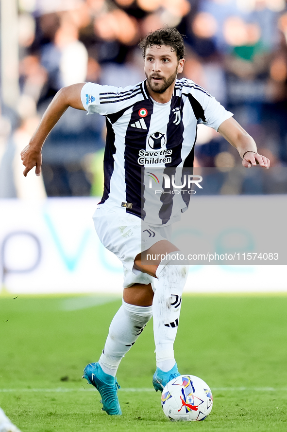 Manuel Locatelli of Juventus FC during the Serie A Enilive match between Empoli FC and Juventus FC at Stadio Carlo Castellani on September 1...