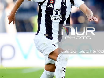 Manuel Locatelli of Juventus FC during the Serie A Enilive match between Empoli FC and Juventus FC at Stadio Carlo Castellani on September 1...