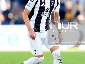 Manuel Locatelli of Juventus FC during the Serie A Enilive match between Empoli FC and Juventus FC at Stadio Carlo Castellani on September 1...