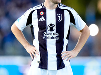 Teun Koopmeiners of Juventus FC looks on during the Serie A Enilive match between Empoli FC and Juventus FC at Stadio Carlo Castellani on Se...