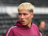 Rubin Colwill of Cardiff City during the Sky Bet Championship match between Derby County and Cardiff City at Pride Park in Derby, England, o...