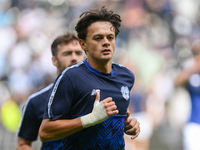 Perry Ng of Cardiff City during the Sky Bet Championship match between Derby County and Cardiff City at Pride Park in Derby, England, on Sep...