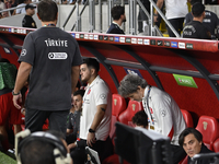 Vincenzo Montella Turkey head coach  during the UEFA Nations League 2024/25 League B Group B4 match between Turkiye and Iceland at Gursel Ak...