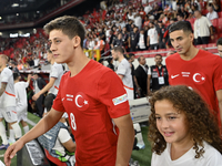 Arda Guler of Turkey    during the UEFA Nations League 2024/25 League B Group B4 match between Turkiye and Iceland at Gursel Aksel Stadium o...