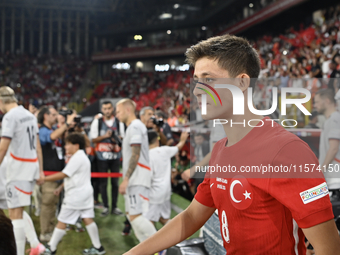 Arda Guler of Turkey    during the UEFA Nations League 2024/25 League B Group B4 match between Turkiye and Iceland at Gursel Aksel Stadium o...