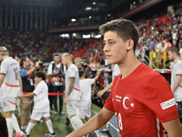 Arda Guler of Turkey    during the UEFA Nations League 2024/25 League B Group B4 match between Turkiye and Iceland at Gursel Aksel Stadium o...