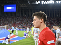 Arda Guler of Turkey    during the UEFA Nations League 2024/25 League B Group B4 match between Turkiye and Iceland at Gursel Aksel Stadium o...