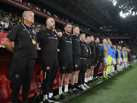 Age Hareide Iceland head coach  during the UEFA Nations League 2024/25 League B Group B4 match between Turkiye and Iceland at Gursel Aksel S...