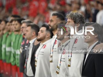 Vincenzo Montella Turkey head coach  during the UEFA Nations League 2024/25 League B Group B4 match between Turkiye and Iceland at Gursel Ak...