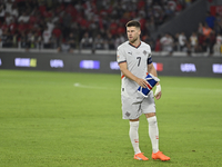 Johann Gudmundsson of Iceland   during the UEFA Nations League 2024/25 League B Group B4 match between Turkiye and Iceland at Gursel Aksel S...