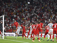 Merih Demiral of Turkey  during the UEFA Nations League 2024/25 League B Group B4 match between Turkiye and Iceland at Gursel Aksel Stadium...