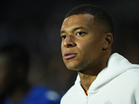 Kylian Mbappe centre-forward of Real Madrid and France during the La Liga match between Real Sociedad de Futbol and Real Madrid CF at Reale...