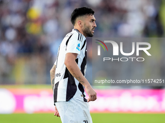 Nicolas Gonzalez of Juventus FC looks on during the Serie A Enilive match between Empoli FC and Juventus FC at Stadio Carlo Castellani on Se...