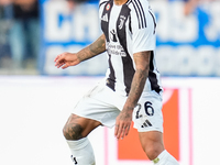 Douglas Luiz of Juventus FC during the Serie A Enilive match between Empoli FC and Juventus FC at Stadio Carlo Castellani on September 14, 2...