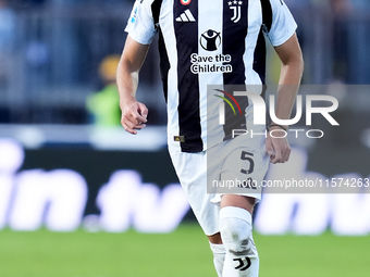 Manuel Locatelli of Juventus FC during the Serie A Enilive match between Empoli FC and Juventus FC at Stadio Carlo Castellani on September 1...