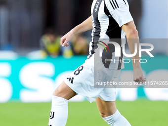 Teun Koopmeiners of Juventus FC during the Serie A Enilive match between Empoli FC and Juventus FC at Stadio Carlo Castellani on September 1...