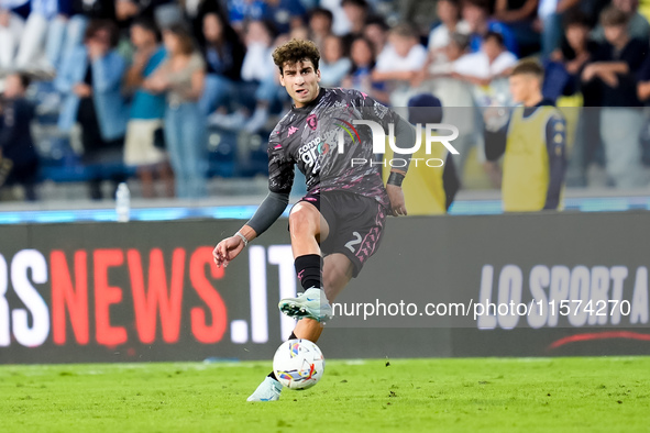 Saba Goglichidze of Empoli FC during the Serie A Enilive match between Empoli FC and Juventus FC at Stadio Carlo Castellani on September 14,...