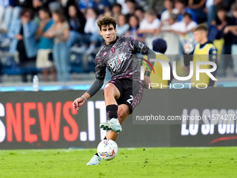 Saba Goglichidze of Empoli FC during the Serie A Enilive match between Empoli FC and Juventus FC at Stadio Carlo Castellani on September 14,...