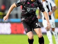 Ardian Ismajli of Empoli FC during the Serie A Enilive match between Empoli FC and Juventus FC at Stadio Carlo Castellani on September 14, 2...