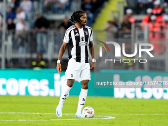 Khephren Thuram of Juventus FC during the Serie A Enilive match between Empoli FC and Juventus FC at Stadio Carlo Castellani on September 14...