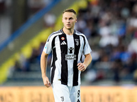 Teun Koopmeiners of Juventus FC looks on during the Serie A Enilive match between Empoli FC and Juventus FC at Stadio Carlo Castellani on Se...