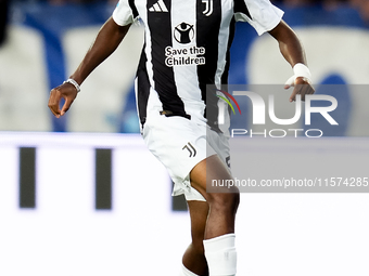 Samuel Mbangula of Juventus FC during the Serie A Enilive match between Empoli FC and Juventus FC at Stadio Carlo Castellani on September 14...