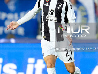 Nicolo' Fagioli of Juventus FC during the Serie A Enilive match between Empoli FC and Juventus FC at Stadio Carlo Castellani on September 14...