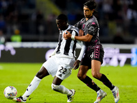 Timothy Weah of Juventus FC during the Serie A Enilive match between Empoli FC and Juventus FC at Stadio Carlo Castellani on September 14, 2...