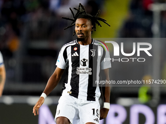 Khephren Thuram of Juventus FC during the Serie A Enilive match between Empoli FC and Juventus FC at Stadio Carlo Castellani on September 14...