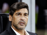 Paulo Fonseca plays during the Serie A match between AC Milan and Venezia FC at Stadio Giuseppe Meazza in Milano, Italy, on September 14, 20...