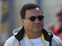 Andrea Langella President of SS Juve Stabia during the Serie B match between SS Juve Stabia and Palermo FC at Stadio Romeo Menti Castellamma...