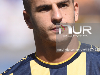 Davide Buglio of SS Juve Stabia during the Serie B match between SS Juve Stabia and Palermo FC at Stadio Romeo Menti Castellammare Di Stabia...