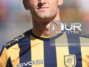 Rocchetti Yuri of SS Juve Stabia during the Serie B match between SS Juve Stabia and Palermo FC at Stadio Romeo Menti Castellammare Di Stabi...