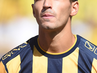 Matteo Baldi of SS Juve Stabia during the Serie B match between SS Juve Stabia and Palermo FC at Stadio Romeo Menti Castellammare Di Stabia...