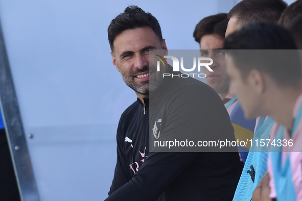 Salvatore Sirigu of Palermo FC during the Serie B match between SS Juve Stabia and Palermo FC at Stadio Romeo Menti Castellammare Di Stabia...